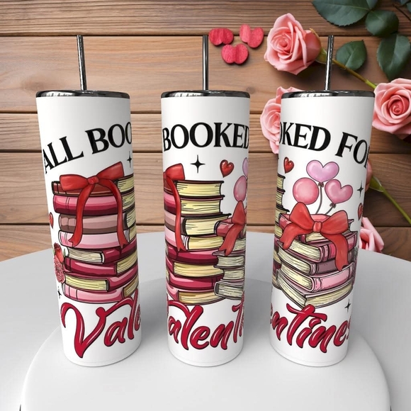 Other - Valentine's Day Book Lover Tumblers